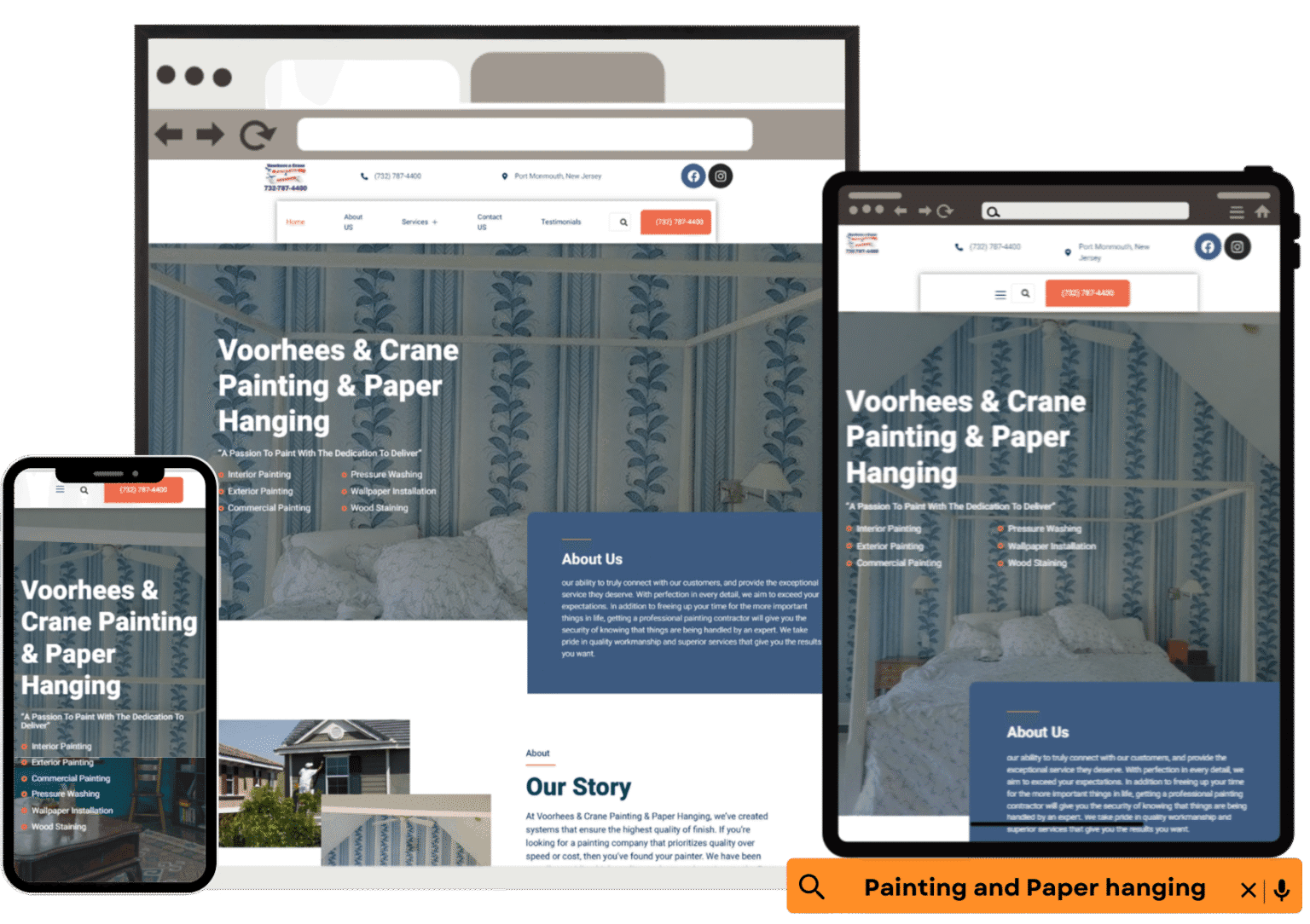 SunVue Blinds & Shades website preview